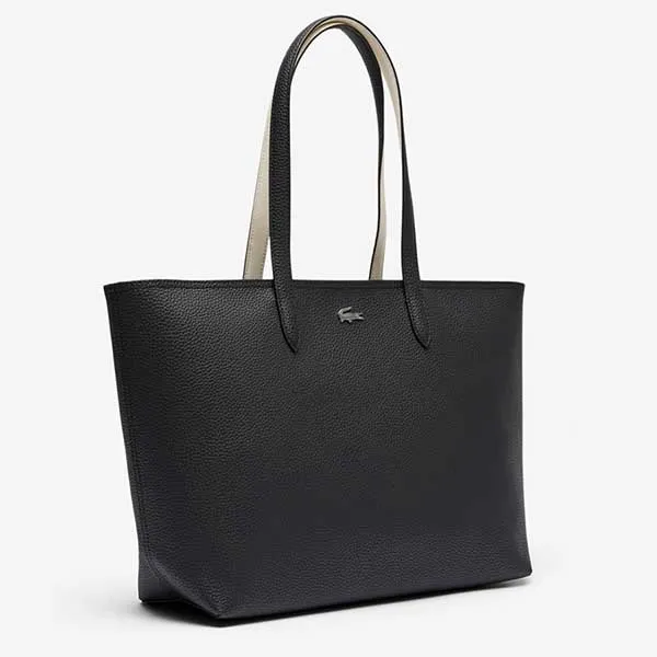Túi Tote Nữ Lacoste Anna Zipped Tote NF4823AA 00 A91 Màu Đen