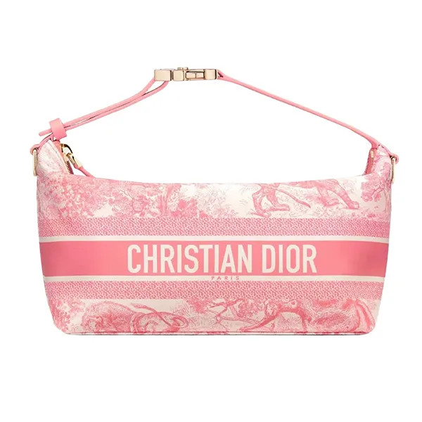 Túi Xách Tay Nữ Dior Nomad Pouch In Pink Handle Bag Màu Hồng - Túi xách - Vua Hàng Hiệu