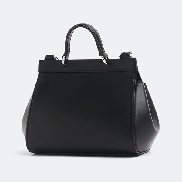 Túi Xách Tay Nữ Dolce & Gabbana D&G Sicily Mini Bag EB0003AV57480999 Màu Đen - Túi xách - Vua Hàng Hiệu