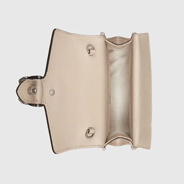 Túi Xách Tay Nữ Gucci Dionysus Mini Top Handle Bag 752029 UULBN 9683 Màu Ghi - Túi xách - Vua Hàng Hiệu