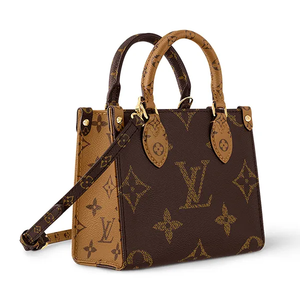 Túi Xách Tay Nữ Louis Vuitton LV On The Go BB Bag M46839 Màu Nâu