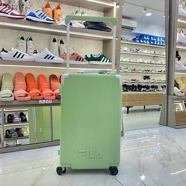 Vali Fila Embossed Logo Màu Xanh Green Size 20 - Túi xách - Vua Hàng Hiệu