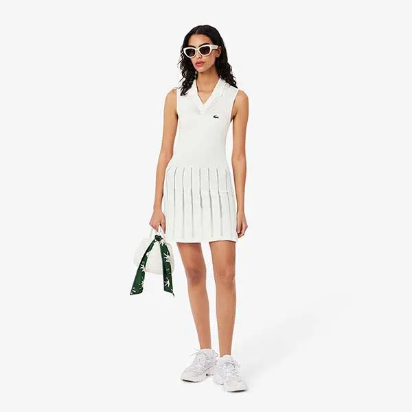 Váy Thể Thao Lacoste Stretch Tennis Dress And Shorts EF0615 51 737 Màu Trắng Size 38 - Thời trang - Vua Hàng Hiệu
