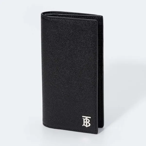 Ví Burberry TB Continental Monogram Long Wallet 8062692 Màu Đen - Túi xách - Vua Hàng Hiệu