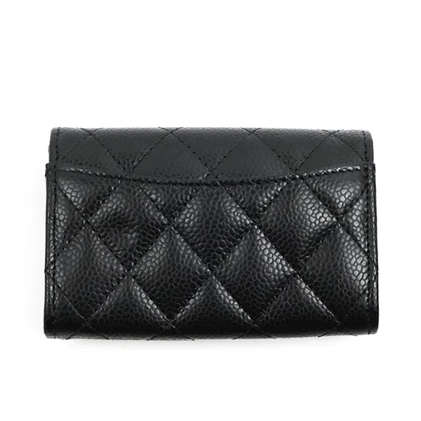Ví Đựng Thẻ Nữ Chanel Classic Flap Card Holder Caviar Màu Đen - Túi xách - Vua Hàng Hiệu