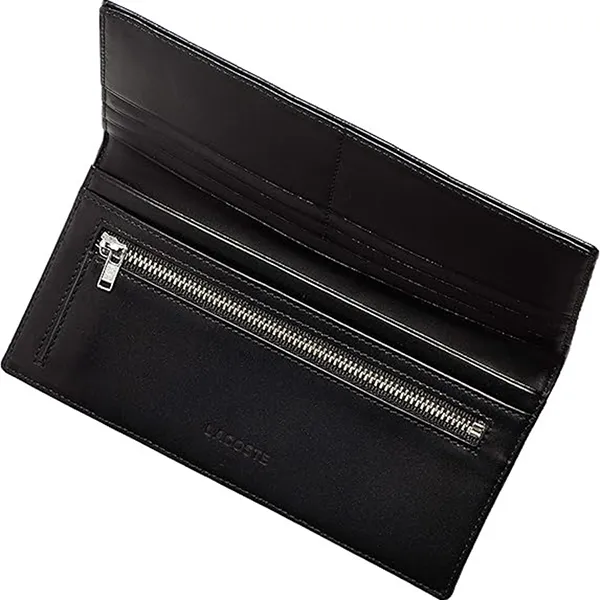 Ví Lacoste Official Le Monogramme Long Wallet NH0121K Màu Xanh Navy