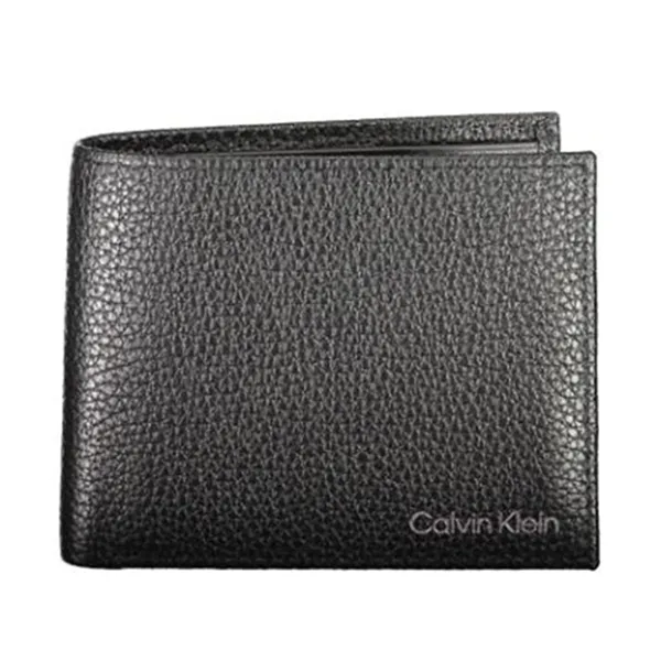 Ví Nam Calvin Klein Leather Wallet K50K509994_NERO_BAX Màu Đen - Túi xách - Vua Hàng Hiệu