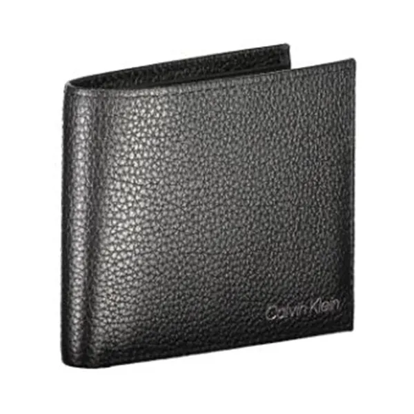 Ví Nam Calvin Klein Leather Wallet K50K509994_NERO_BAX Màu Đen - Túi xách - Vua Hàng Hiệu