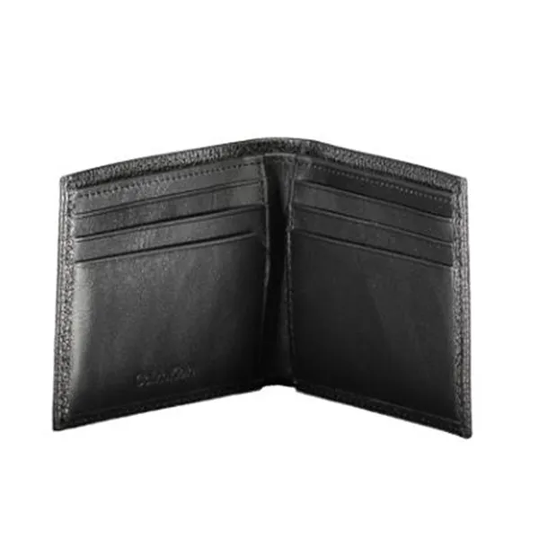 Ví Nam Calvin Klein Leather Wallet K50K509994_NERO_BAX Màu Đen - Túi xách - Vua Hàng Hiệu