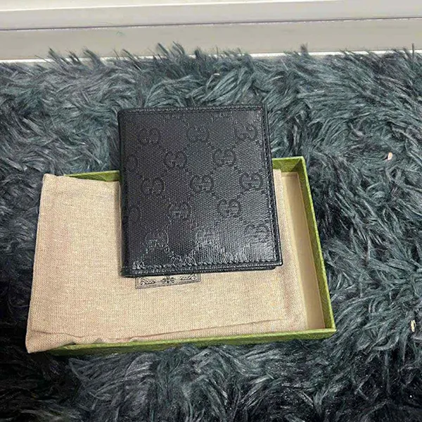 Ví Nam Gucci GG Wallet Màu Đen