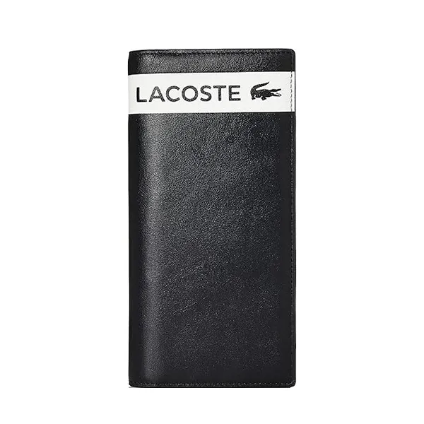 Ví Nam Lacoste Sticker Print Long Wallet NH1250KP Màu Đen
