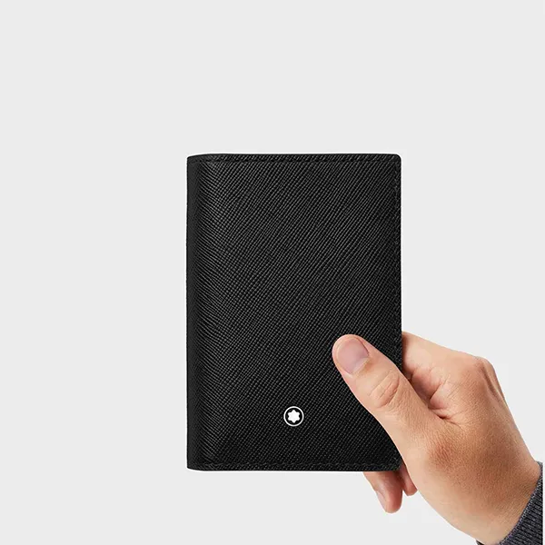 Ví Nam Montblanc Card Holder MB113223 Màu Đen