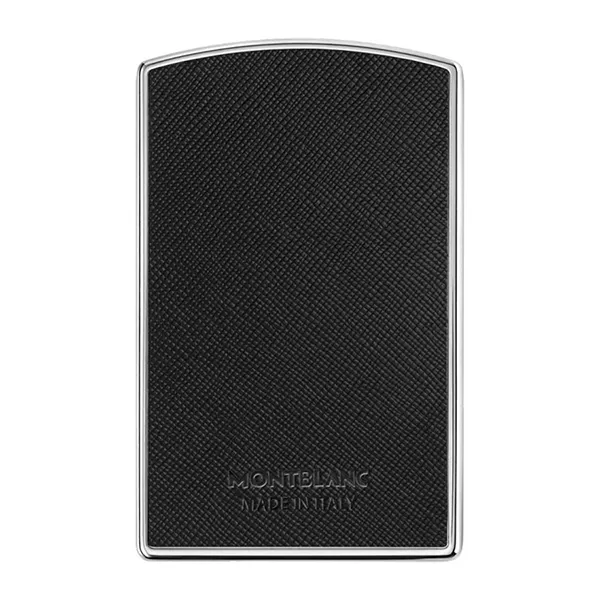 Ví Nam Montblanc Hard Shell Business Card Holder Montblanc Sartorial 116390 Màu Đen - Bạc