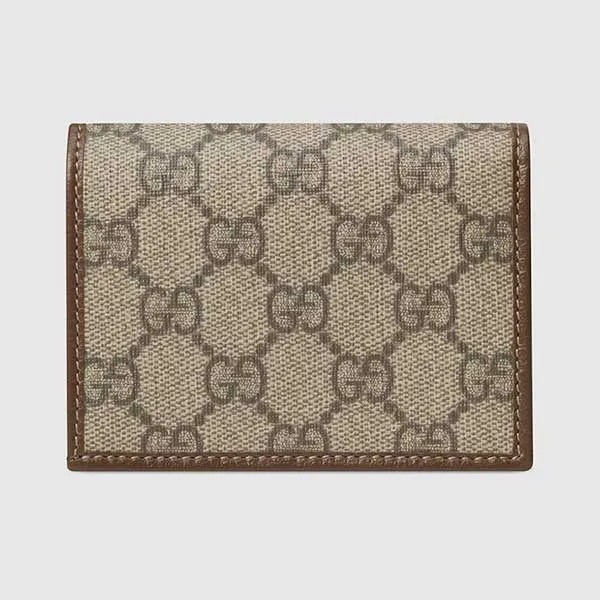Ví Nữ Gucci Horsebit 1955 Card Case Wallet 621887 92TCG 8563 Màu Nâu - Túi xách - Vua Hàng Hiệu