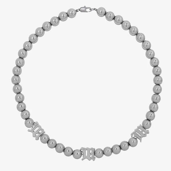 Vòng Cổ Nữ Misbhv Ball Chain Necklace Grey Màu Xám