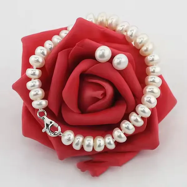 Vòng Đeo Tay Nữ Kya Jewel Eternal Glow Pearl JSB10 Màu Trắng - Trang sức - Vua Hàng Hiệu