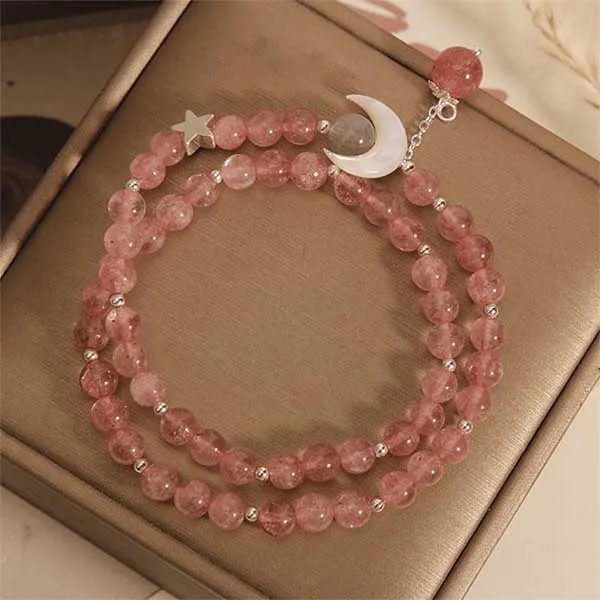 Vòng Đeo Tay Nữ Kya Jewel Starlight Harmony NAB17 Màu Đỏ