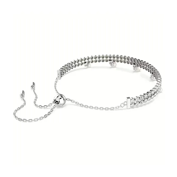 Vòng Đeo Tay Nữ Swarovski SS25 Capsule Heart And Pearl Bracelet 5720870 Màu Bạc