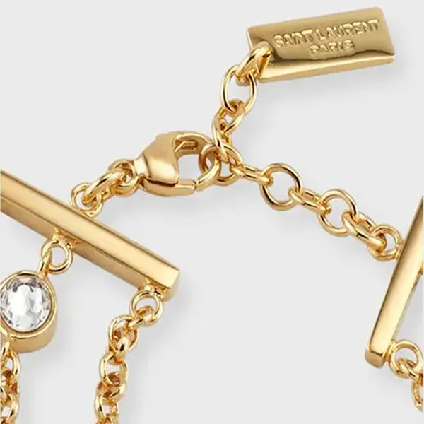 Vòng Đeo Tay Nữ Yves Saint Laurent YSL Cassandra Bracelet Màu Vàng Gold - Trang sức - Vua Hàng Hiệu