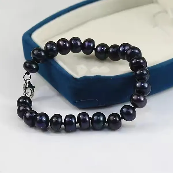 Vòng Tay Nữ Kya Jewel Starless Night Pearl JSB5 Màu Đen - Trang sức - Vua Hàng Hiệu