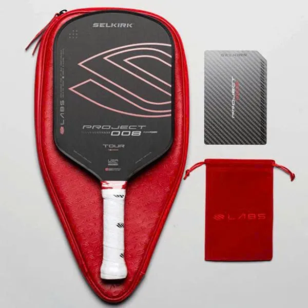 Vợt Pickleball Selkirk Labs Project 008 13mm Màu Đen Đỏ - Pickleball - Vua Hàng Hiệu