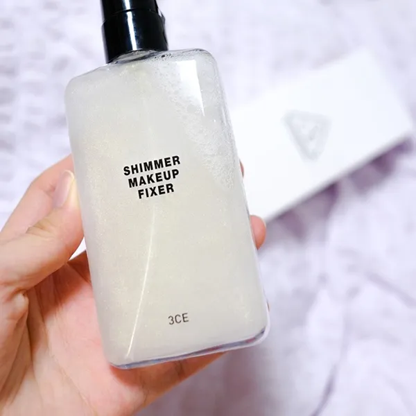 Xịt Khóa Nền Trang Điểm 3CE Shimmer Makeup Fixer 95ml