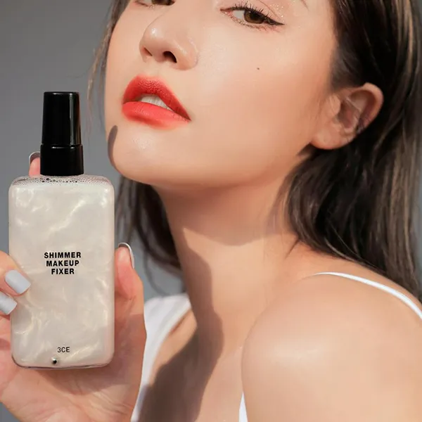 Xịt Khóa Nền Trang Điểm 3CE Shimmer Makeup Fixer 95ml