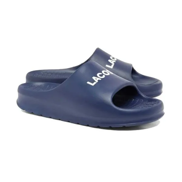 Dép Lacoste Serve Slide 2.0 224 4 CMA 748CMA0020092 Màu Xanh Navy Size 39.5 - Dép - Vua Hàng Hiệu
