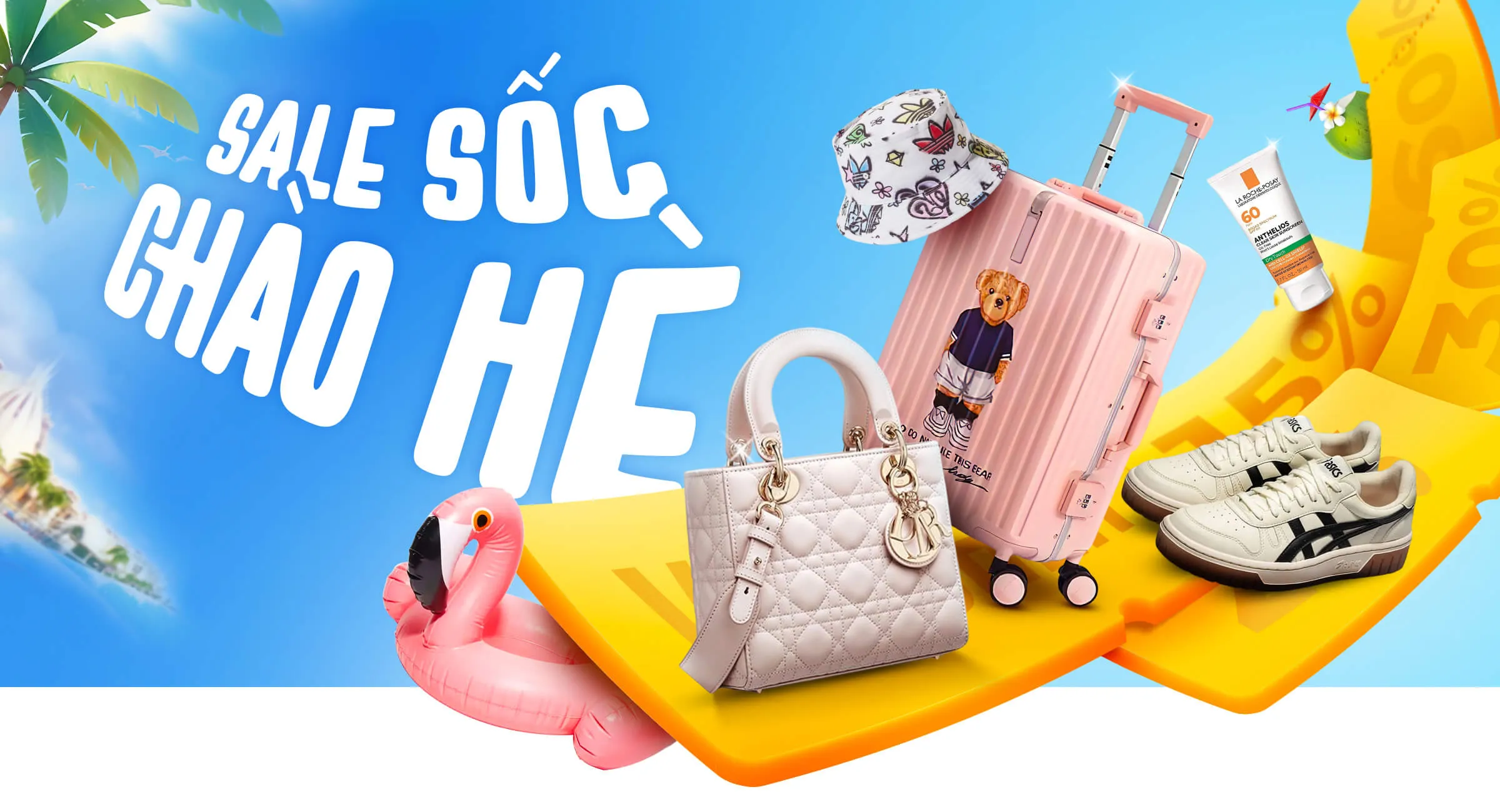 Sale Chào Hè - Vua Hàng Hiệu Ưu Đãi Giảm Tới 50%++ Hàng Chính Hãng