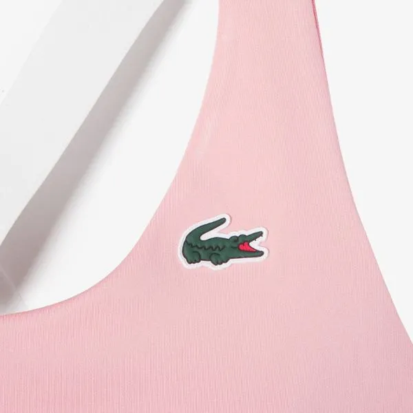 Áo Ngực Thể Thao Nữ Lacoste Women's Solid Bra Top IF4923 53G YIM Màu Hồng Trắng Size S - Thời trang - Vua Hàng Hiệu