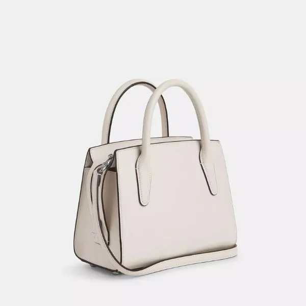 Túi Xách Tay Nữ Coach Andrea Carryall Handle Bag CP081 Màu Trắng