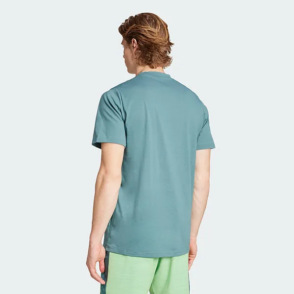 Áo Thun Nam Adidas Logo Feelready Train Essentials JW7403 Tshirt Màu Xanh Size 2XL - Thời trang - Vua Hàng Hiệu
