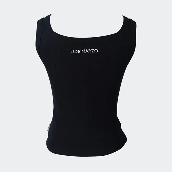 Áo Ba Lỗ Nữ 13 De Marzo In Black DMZ1831 TS038 02-06-279 Tank Top Màu Đen Size M - Thời trang - Vua Hàng Hiệu