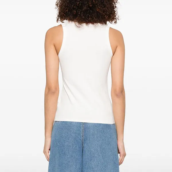 Áo Ba Lỗ Nữ Diesel Tank Top A15703 0AFAA 141A Màu Trắng Size S