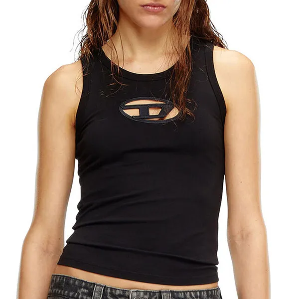 Áo Ba Lỗ Nữ Diesel Tank Top A15703 0AFAA 9XXA Màu Đen Size S