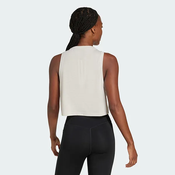 Áo Ba Lỗ Tập Luyện Adidas Train Essentials Boxy Workout Tank Top JC9557 Màu Be Size S - Thời trang - Vua Hàng Hiệu
