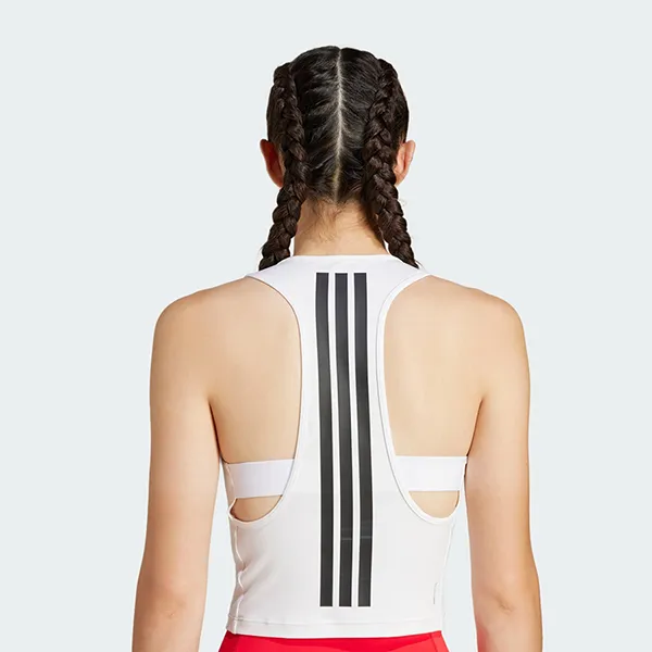 Áo Ba Lỗ Tập Luyện Nữ Adidas Power 3-Stripes Racerback Bra Tank Top JG6183 Màu Trắng Size M - Thời trang - Vua Hàng Hiệu