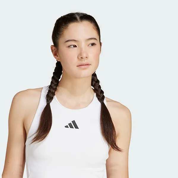Áo Ba Lỗ Tập Luyện Nữ Adidas Power 3-Stripes Racerback Bra Tank Top JG6183 Màu Trắng Size M - Thời trang - Vua Hàng Hiệu