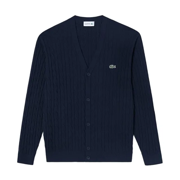 Áo Cardigan Nam Lacoste Men's AH122E-54G 166 Màu Xanh Navy Size S - Thời trang - Vua Hàng Hiệu