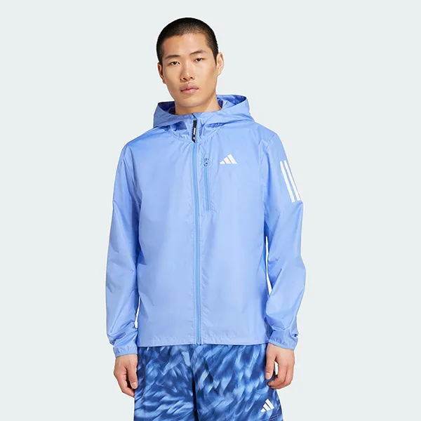 Áo Khoác Nam Adidas Own The Run Jacket JX2249 Màu Xanh Blue Size M - Thời trang - Vua Hàng Hiệu
