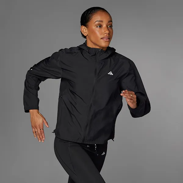Áo Khoác Nữ Adidas Run It IL7223 Màu Đen Size M - Thời trang - Vua Hàng Hiệu