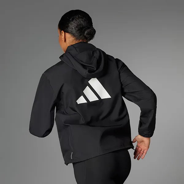 Áo Khoác Nữ Adidas Run It IL7223 Màu Đen Size M - Thời trang - Vua Hàng Hiệu