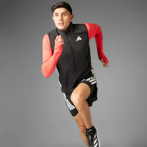 Áo Khoác Thể Thao Nam Adidas Adizero Running Vest IX8986 Màu Đen Size L - Thời trang - Vua Hàng Hiệu