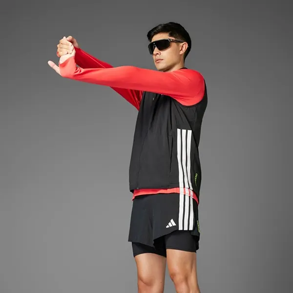 Áo Khoác Thể Thao Nam Adidas Adizero Running Vest IX8986 Màu Đen Size L - Thời trang - Vua Hàng Hiệu