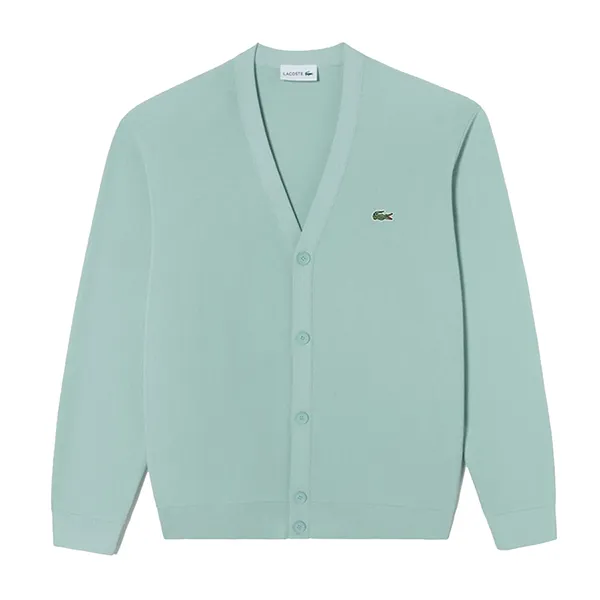 Áo Len Cardigan Lacoste AH986E-54G LGF Màu Xanh Mint Size S - Thời trang - Vua Hàng Hiệu