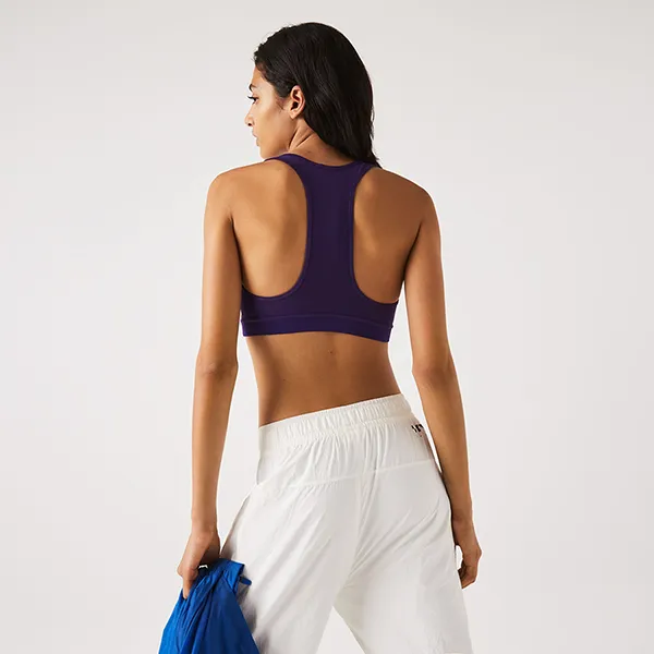 Áo Ngực Thể Thao Nữ Lacoste Women's Sport Color-block Recycled Polyester Sports Bra TF9191 00 5CY Màu Vàng/Tím Size XS - Thời trang - Vua Hàng Hiệu
