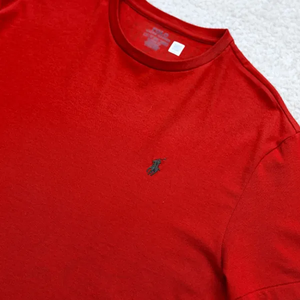 Áo Phông Nữ Ralph Lauren Classic Fit Jersey Crewneck In Red 710907741030 Tshirt Màu Đỏ Size S - Thời trang - Vua Hàng Hiệu