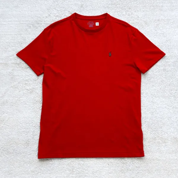 Áo Phông Nữ Ralph Lauren Classic Fit Jersey Crewneck In Red 710907741030 Tshirt Màu Đỏ Size S - Thời trang - Vua Hàng Hiệu