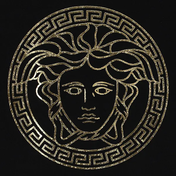 Áo Phông Trẻ Em Versace Logo Medusa T-Shirt 1000239 1A10164 2B130 Màu Đen Size 14