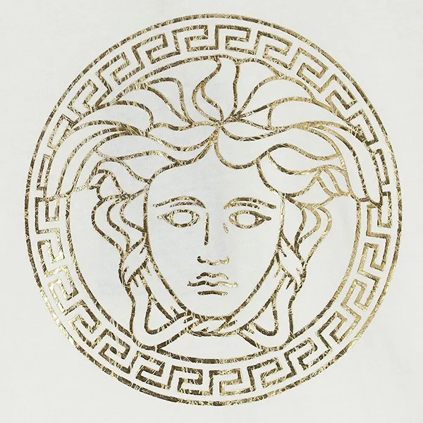 Áo Phông Trẻ Em Versace Logo Medusa T-Shirt 1000239 1A11718 2W270 Màu Trắng Size 14 - Thời trang - Vua Hàng Hiệu